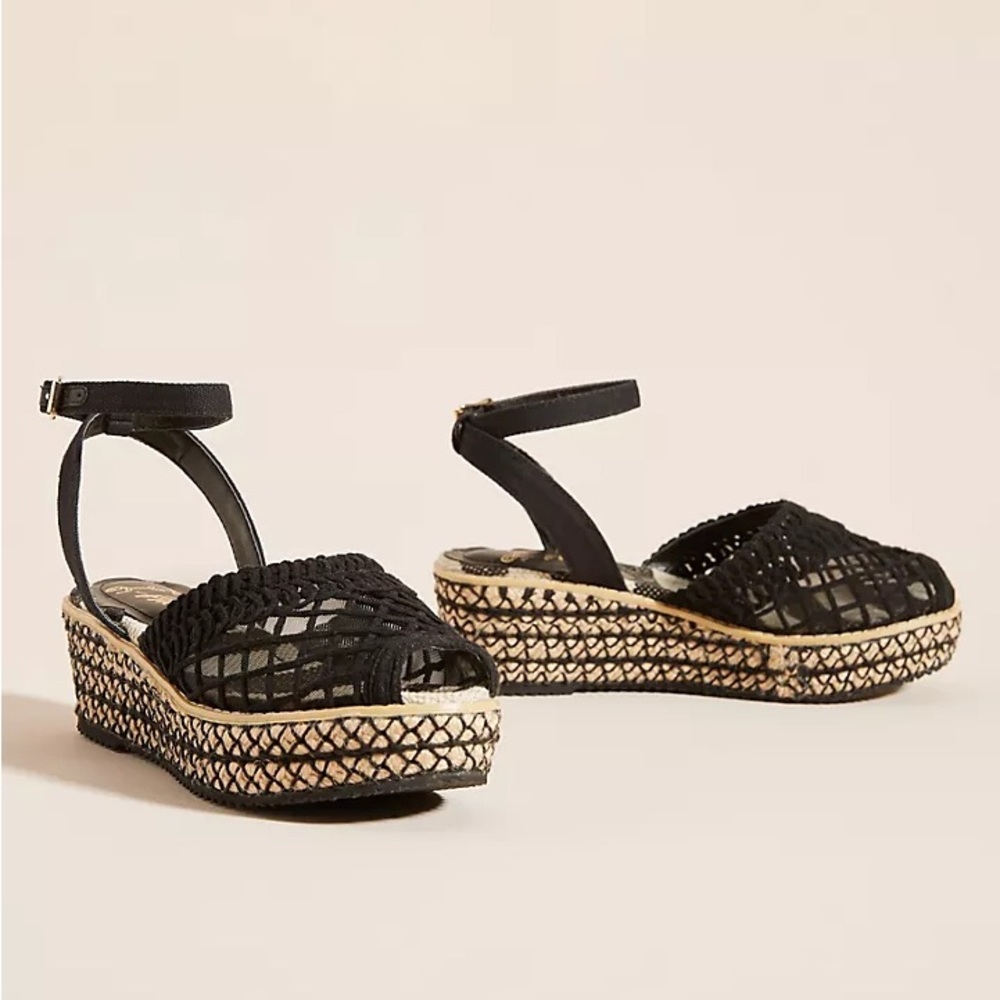 NIB MISS L FIRE **RED** Espadrille sandals - Picture 4 of 6